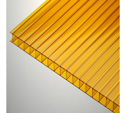 Сотовые поликарбонаты 4x2100x12000 мм CARBOGLASS ТУ купить в Кобрине  